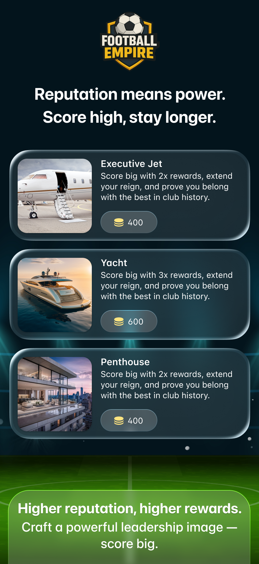 In-game screenshot of the president's office